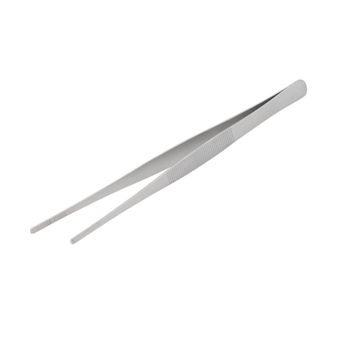 Stainless Steel Cocktail Tweezers 10" (25cm)