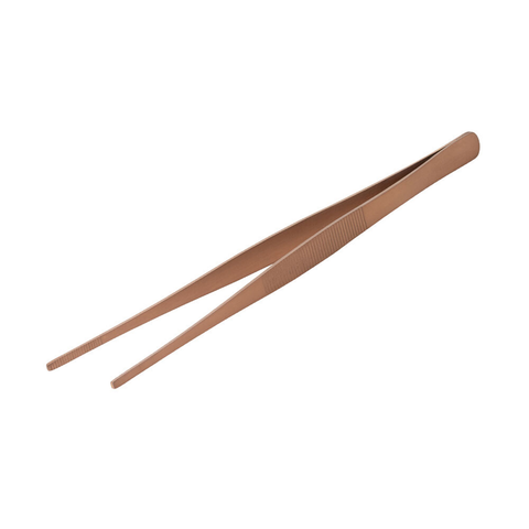 Brushed Copper Cocktail Tweezers 10" (25cm)