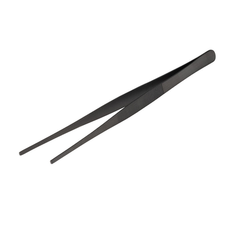 Gunmetal Cocktail Tweezers 10" (25cm)