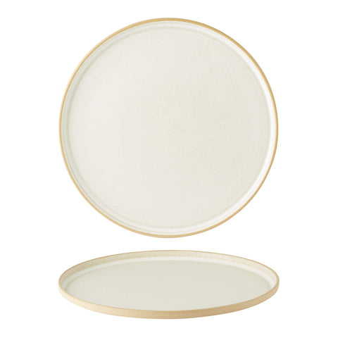 Oyster Walled Plate 21cm/8.25" - Pack 6