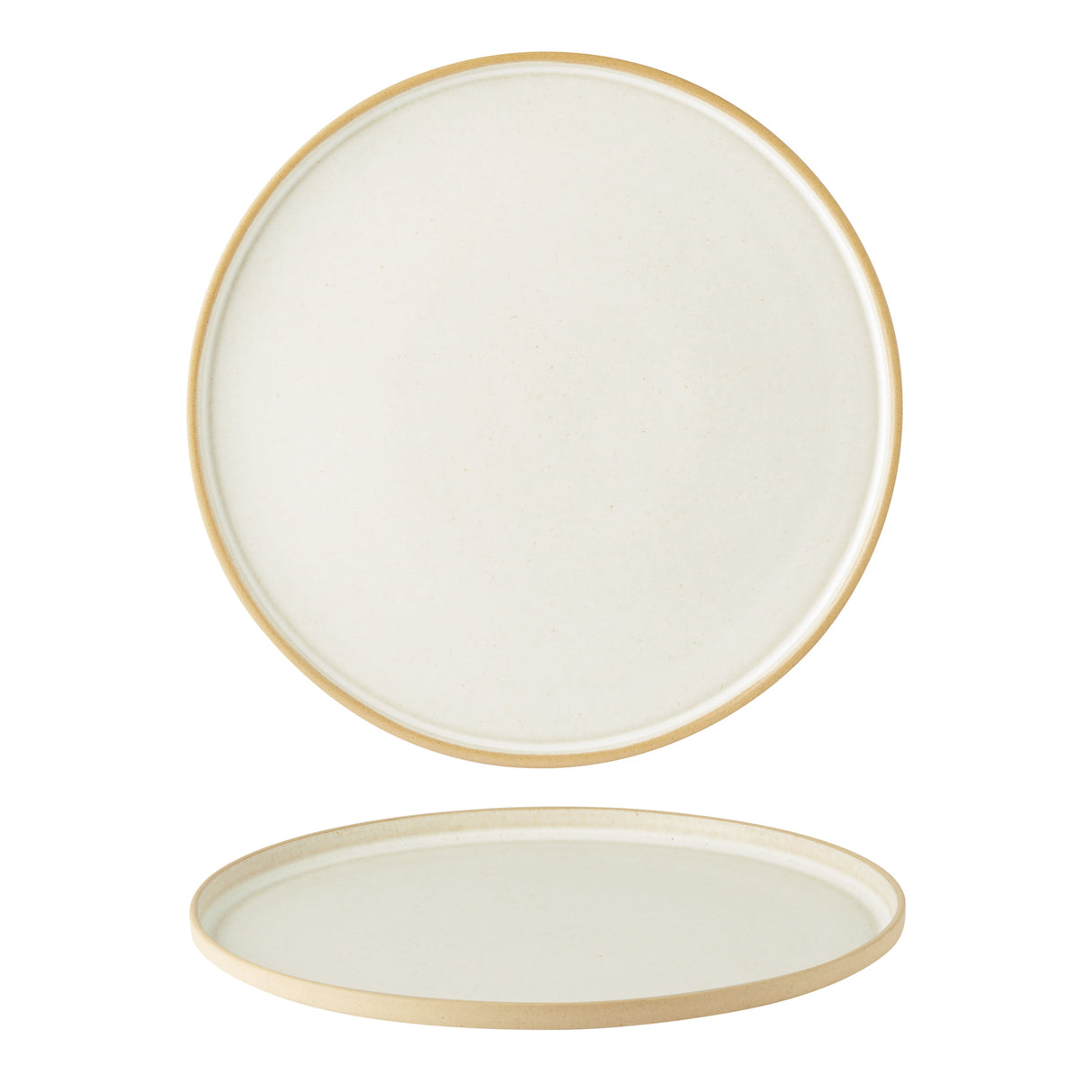 Oyster Walled Plate 26cm/10" - Pack 6
