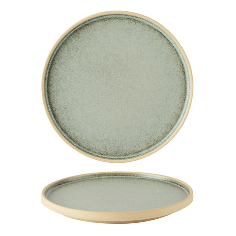 Pistachio Walled Plate 21cm/8.25" - Pack 6
