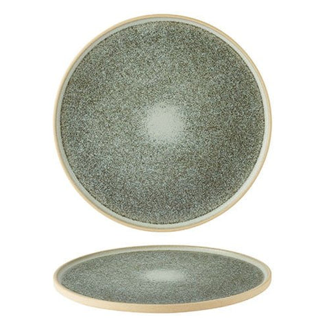 Pistachio Walled Plate 26cm/10" - Pack 6