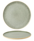 Pistachio Walled Plate 31cm/12" - Pack 6