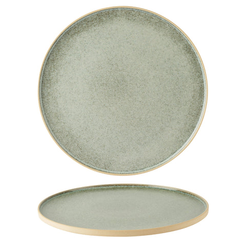 Pistachio Walled Plate 31cm/12" - Pack 6