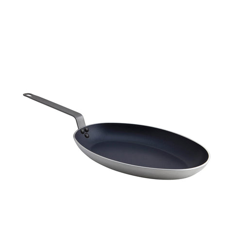 Non Stick Teflon Aluminium Oval Fish Pan 36cm