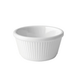 Fluted White Ramekin 4oz (12cl)