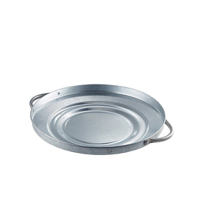 Galvanised Steel Bin Lid 24.5cm Dia
