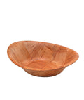 Oval Woven Wood Bowls 9"x7" Singles