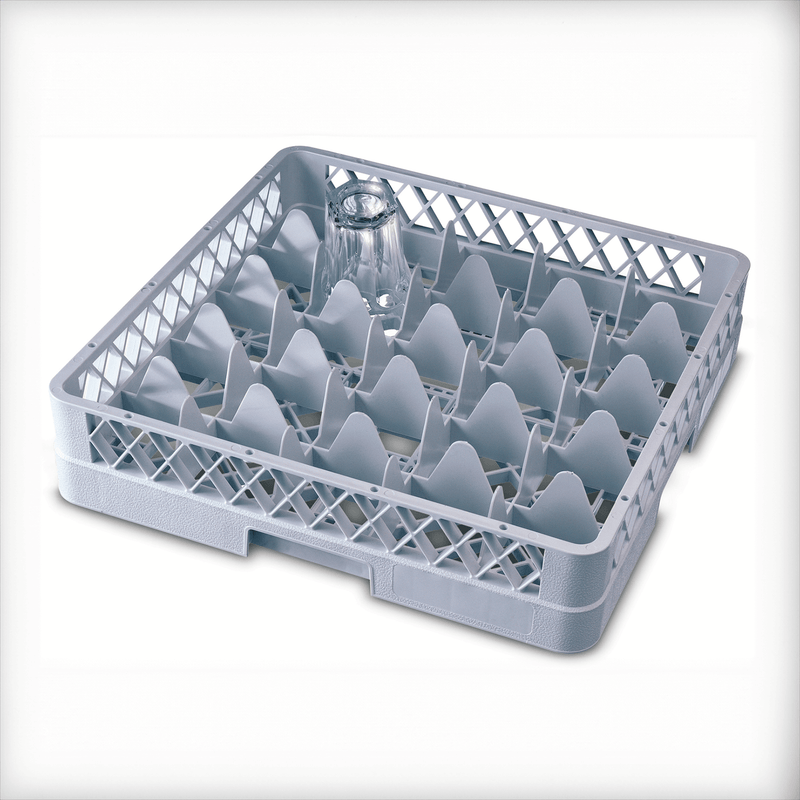 Genware 25 Comp Glass Rack With 3 Extenders