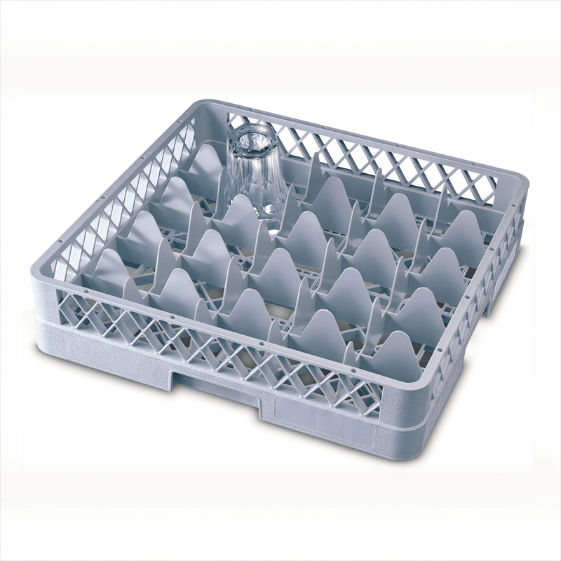 Genware 25 Comp Glass Rack With 4 Extenders