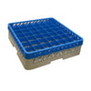 Genware 49 Comp Glass Rack With 1 Extender