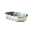 Galvanised Steel Serving Platter 24x15cm- Pack