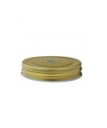 Gold lid 2.75" (7cm) - with straw hole