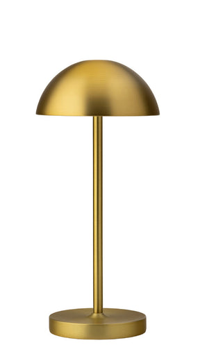 Tonga LED Cordless Lamp 26cm - Brushed Gold - Pack 6