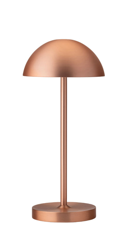 Tonga LED Cordless Lamp 26cm - Brushed Copper - Pack 6