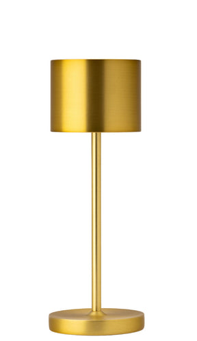 Tahiti LED Cordless Lamp 26cm - Brushed Gold - Pack 6