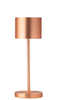 Tahiti LED Cordless Lamp 26cm - Brushed Copper - Pack 6