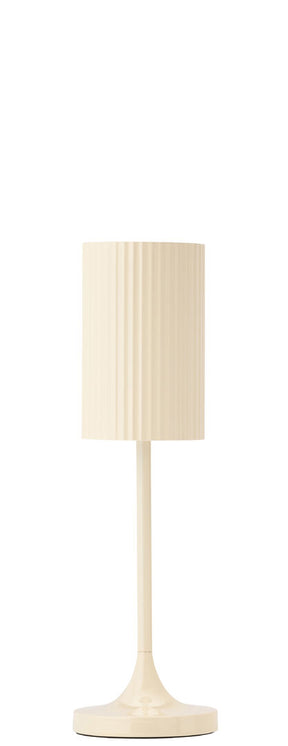 Cayman Micro LED Cordless Lamp 20cm - Cream - RE - Pack 6