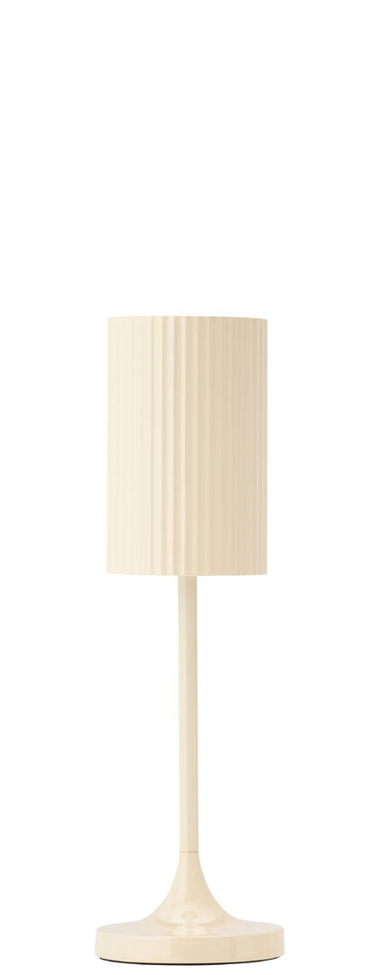 Cayman Micro LED Cordless Lamp 20cm - Cream - RE - Pack 6