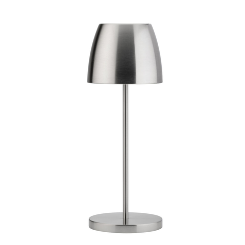 Montserrat LED Cordless Lamp 30cm - Brushed Silver