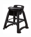 GenWare Black PP Stackable High Chair