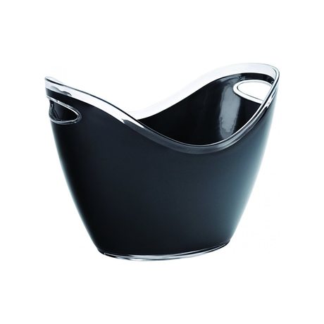 Large Champagne Bucket Black 13.75" (35cm)