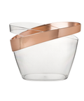 Copper Banded Champagne Bucket 12"