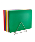 High Density Chopping Board And Rack Set 24 x 18 x 0.75"