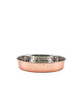 GenWare Hammered Copper Plated Presentation Plate 15cm