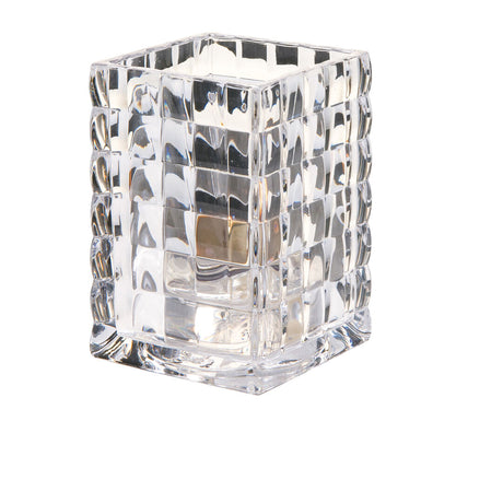 Optic Block Clear Glass Lamp 6.7 x 9.5cm (2 3/5 x 3 3/4") - Pack 6