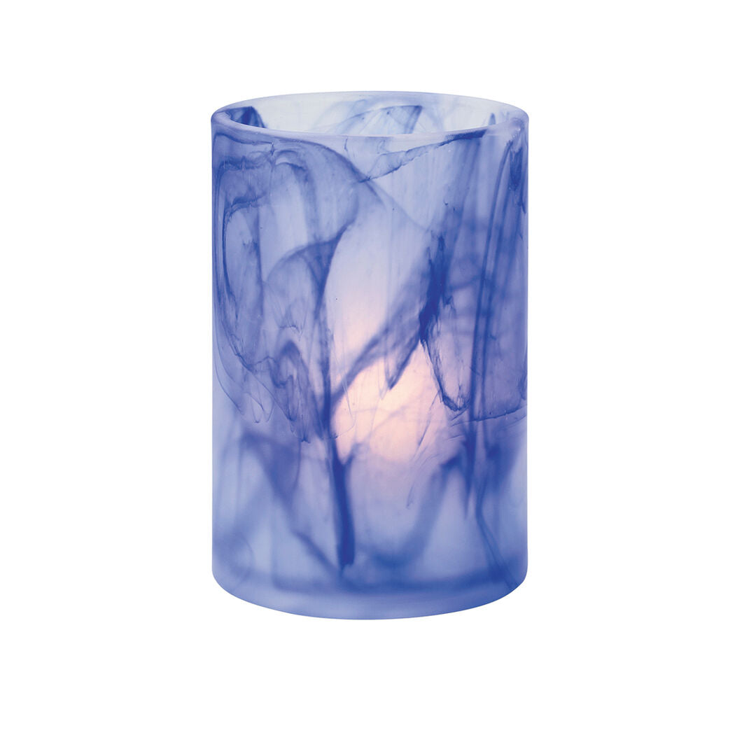 Wysp Dark Blue Glass Cylinder 7.3 x 11.4cm (2 7/8 x 4 1/2") - Pack 6
