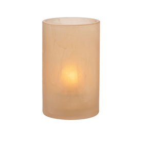 Wysp Amber Satin Glass Cylinder 7.3 x 11.4cm (2 7/8 x 4 1/2") - Pack 6