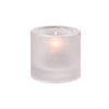 Thick Round Satin Crystal Tealight 7 x 7.3cm (2 3/4 x 2 4/5") - Pack 6