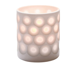 Boutique Dots Porcelain Votive 7.3 x 8cm (2 9/10 x 3 1/10") - Pack 48