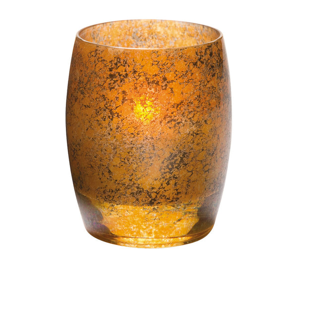 Contour Antique Gold Glass Votive 7.6 x 9.5cm (3 x 3 3/4") - Pack 12