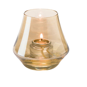 Chime Gold Lustre Glass Votive 7 x 8.9cm (2 3/4 x 3 1/2") - Pack 12