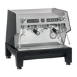 La Pavoni espresso machine on a white background