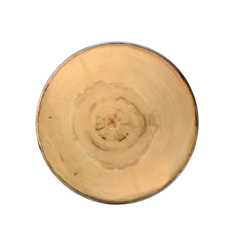 Elm Footed Round Platter 13.5" (35cm)