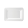 Melamine Rectangular Rimmed Plate 14 x 10"