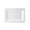 Melamine Rectangular Rimmed Plate 14 x 10"