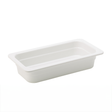Melamine White GN 1/3 - 2.5" (6.5cm)  Deep
