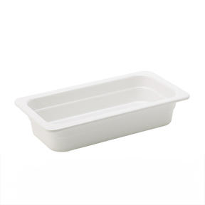 Melamine White GN 1/3 - 2.5" (6.5cm)  Deep