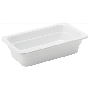 Melamine White GN 1/4 - 2.5" (6.5cm) Deep