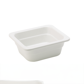 Melamine White GN 1/6 - 2.5" (6.5cm) Deep