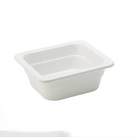 Melamine White GN 1/6 - 2.5" (6.5cm) Deep