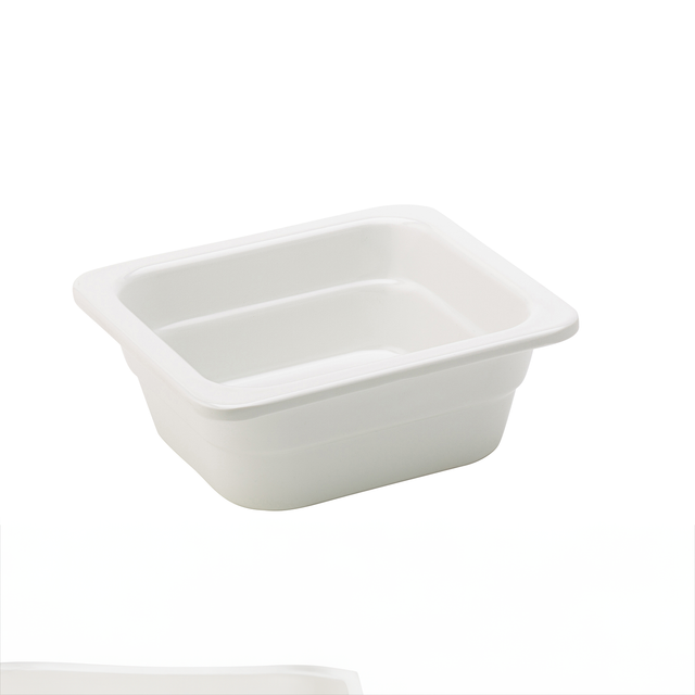 Melamine White GN 1/6 - 2.5" (6.5cm) Deep