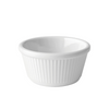 Fluted White Ramekin 4oz (12cl)