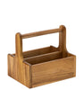 Medium Wooden Table Caddy - Pack 2