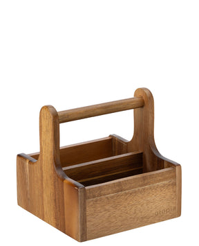 Small Wooden Table Caddy - Pack 2